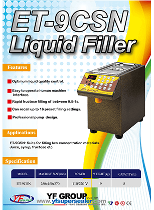 ET-9CSN Liquid Filler