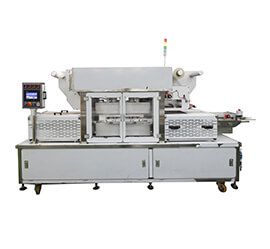 Automatic Continuous Vacuum Food Tray Sealing Machine -ET600