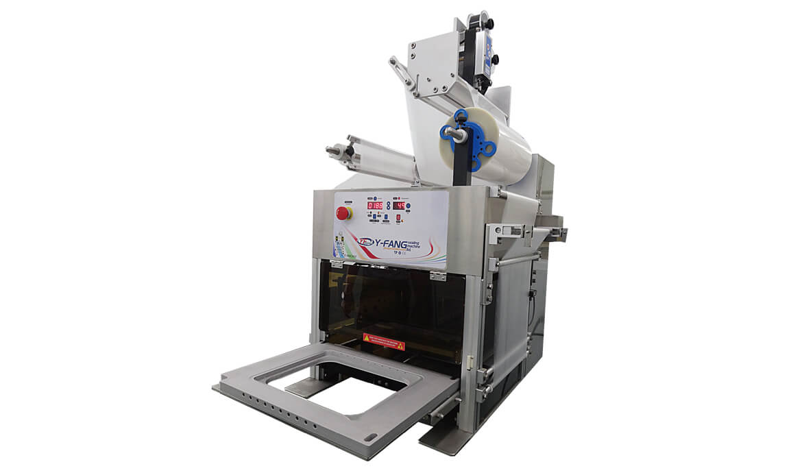 Tabletop Air Motive Tray Sealing Machine: ET-900LF