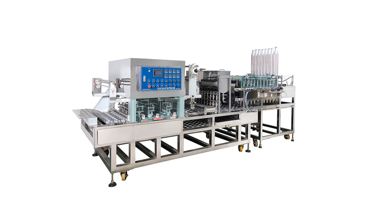 ET-66 model of the Automatic Continuous ​Container Filling ​​and Sealing Machine