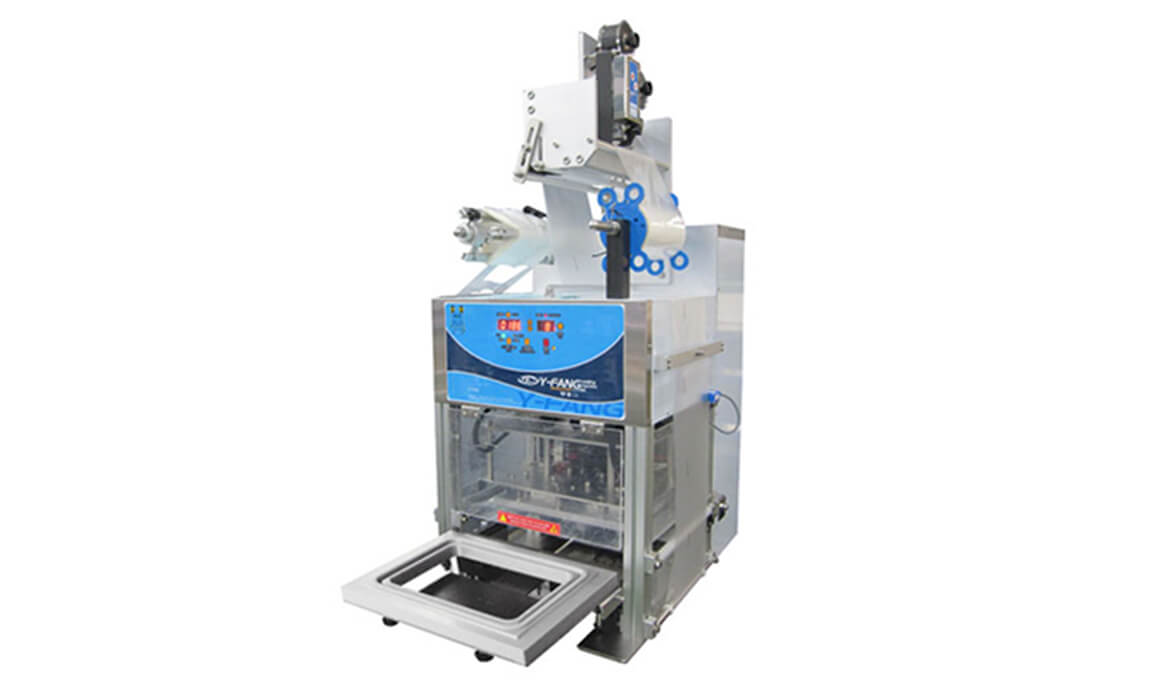 Tabletop Air Motive Tray Sealing Machine: ET-900